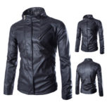 2015-Jaqueta-De-Couro-Masculina-Ceket-Men-s-Clothing-Wholesale-Korean-Casual-Slim-Coat-Collar-Washing