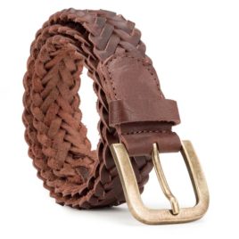 Dark-Brown-Round-Braided-Leather-Belt copy